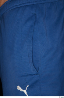 Hamza blue jogging pants dressed hips 0002.jpg